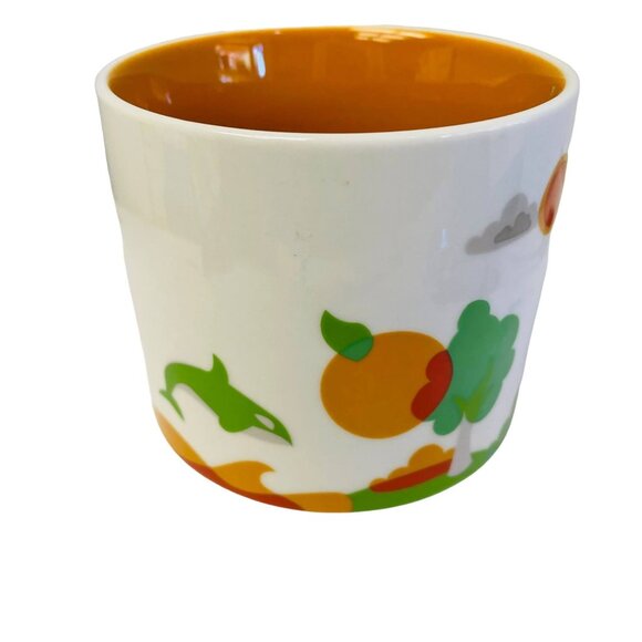 Starbucks You Are Here Collection Orlando Mug - Orange Interior - 14 Oz - Collec - Picture 8 of 8